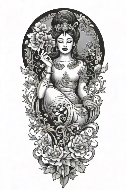 Goddess Of Luck Happiness Love