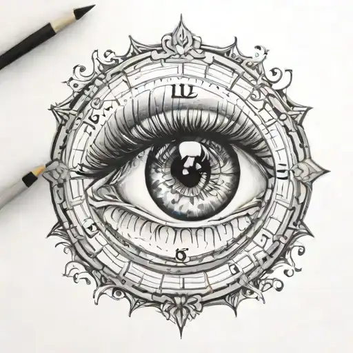 Eyeball Clock