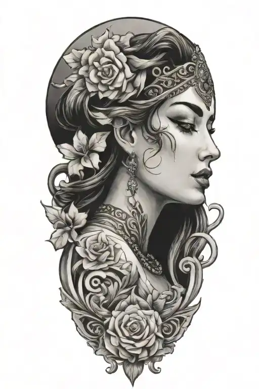 Goddess Of Luck Happiness Love