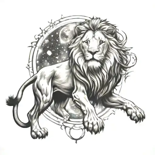 Lion Surrounded Galaxy