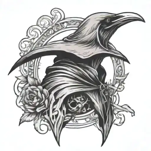 Plague Doctor Reaper Crow