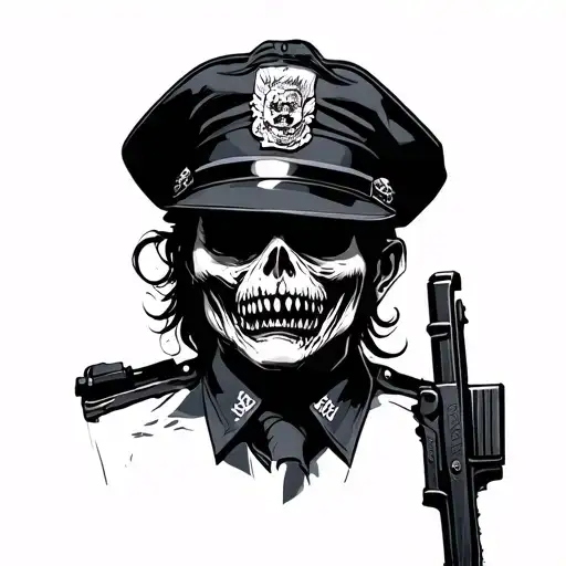 Resident Evil Zombie Police Officer