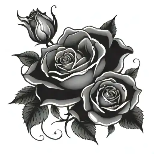 Floral Roses Wrapped