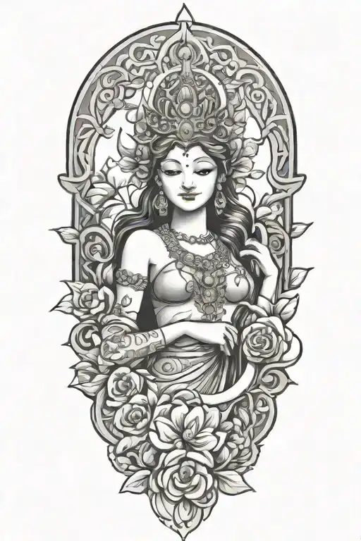 Goddess Of Luck Happiness Love