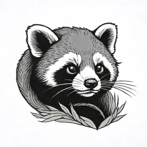 Simple Small Red Panda Sea Otter Hybrid