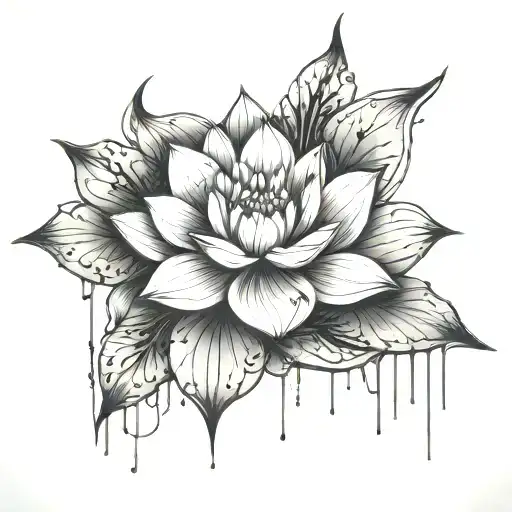 Cyberpunk Lotus Flower