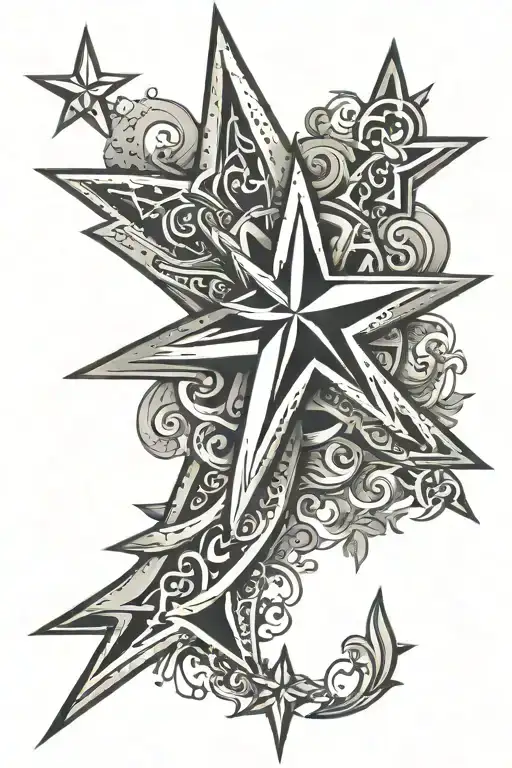 Four-pointed Star