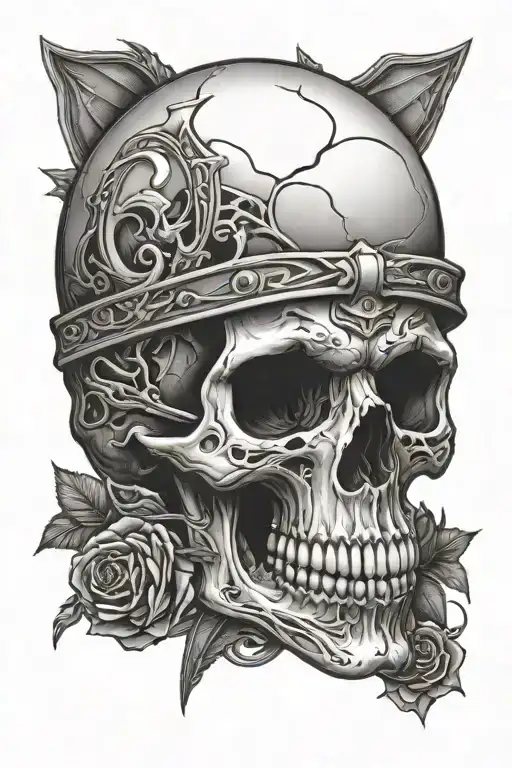 Skull Houston Rockets