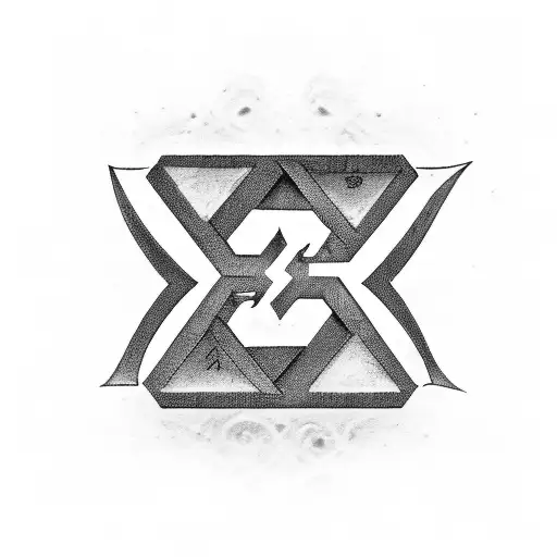 Runic Letters And Symbol