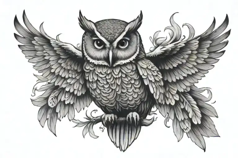 Owl In Memoriam