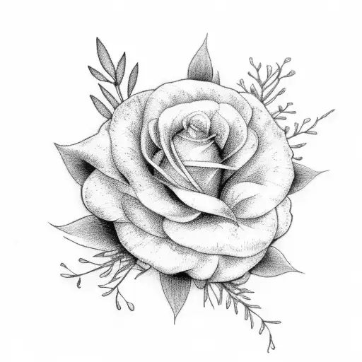 January And December Birth Flowers Bouquet