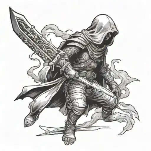 Aguilar With A Sword