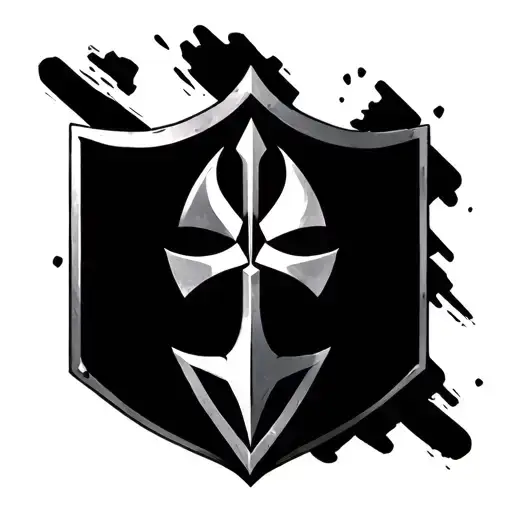 Zelda Tri Force With Sword And Shield