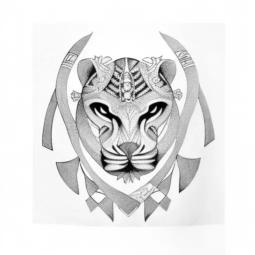 African Style Arm Band Pattern