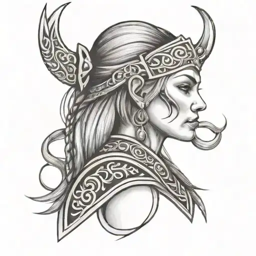 Beautiful Viking Woman