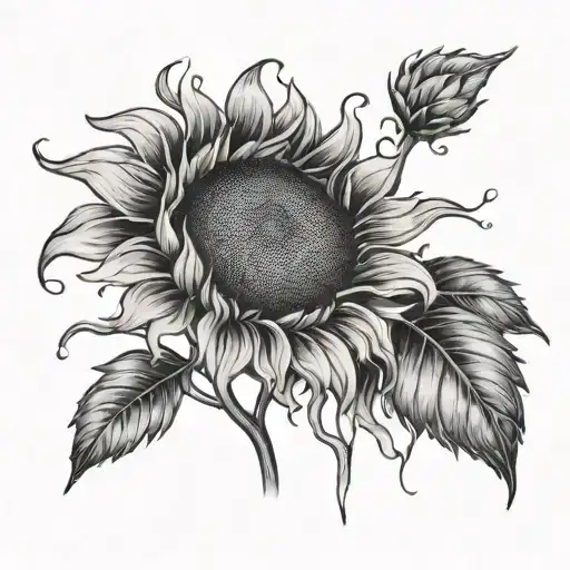 Melting Sunflower