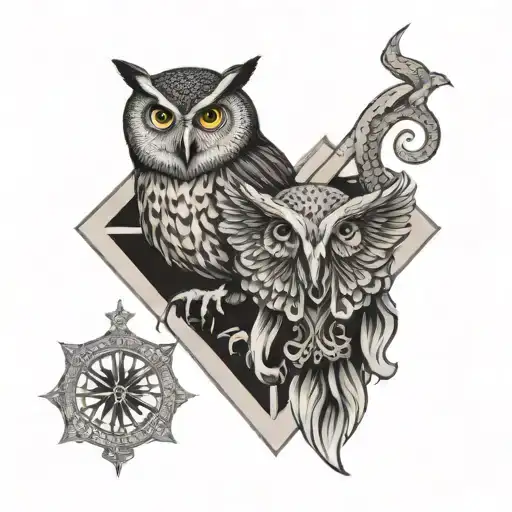 Owl And Octopus Triangle