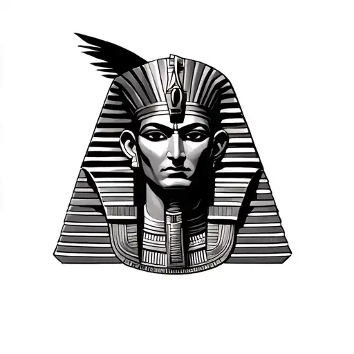 The Egyptian God Ra Shining