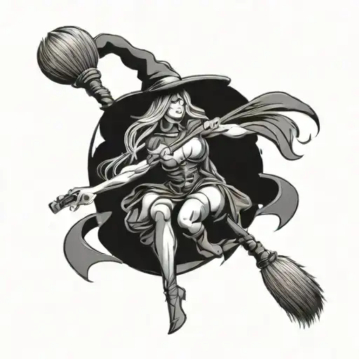 Witch Sexy Broom