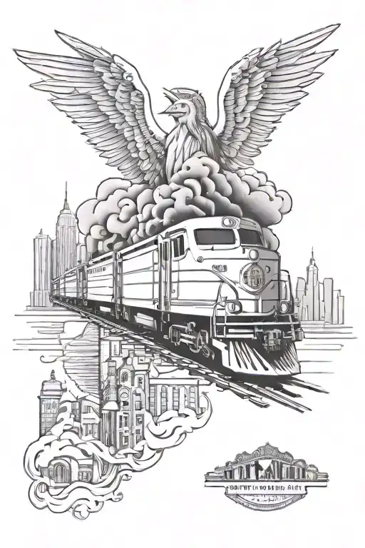 New York City Train Traveling