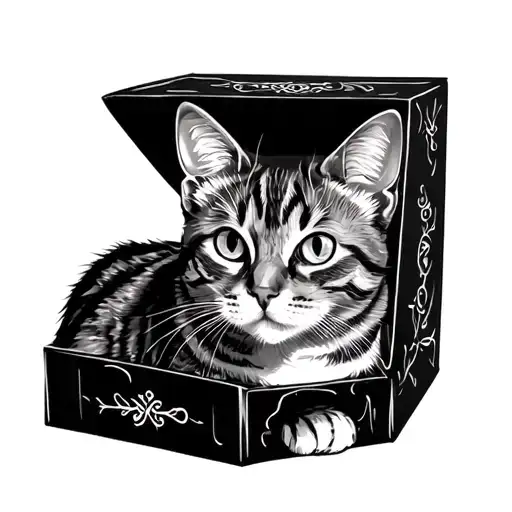 Cat In Black Box