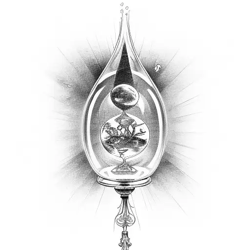 Life And Dead Hourglass