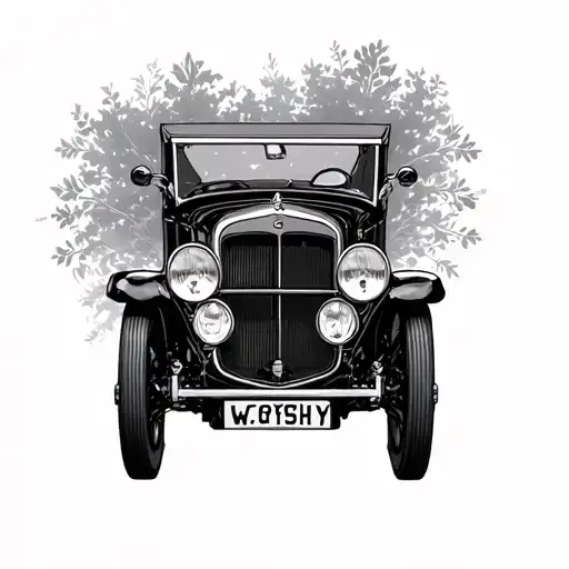 Worsley With Classic Car Surrounded