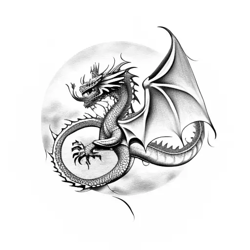 Dragon And Wind Rose