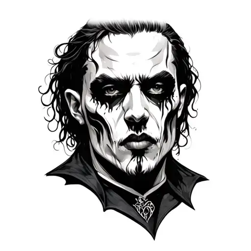 Goth Male Tattoo Design