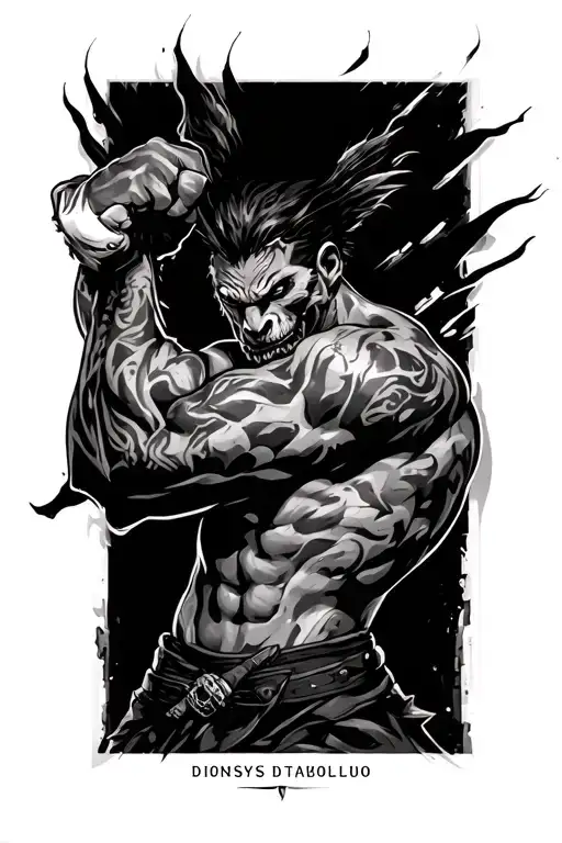 Dionisys Fighting Appollo