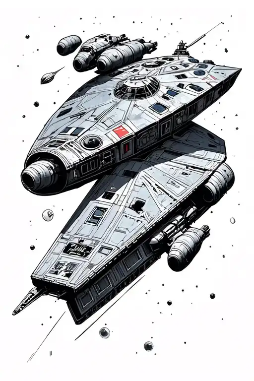 Star Wars Ship And Space