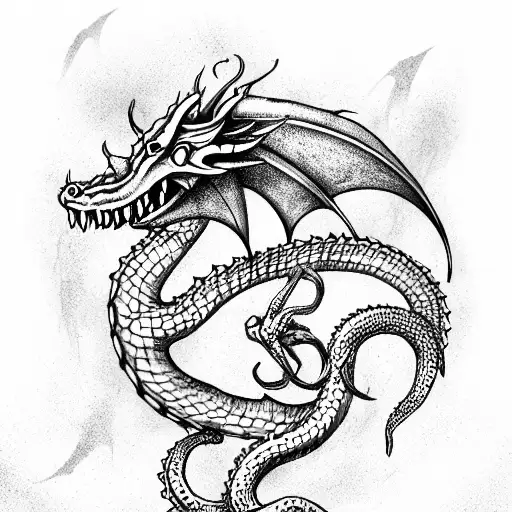 Dragon Octopus Water Crocodile Egypt