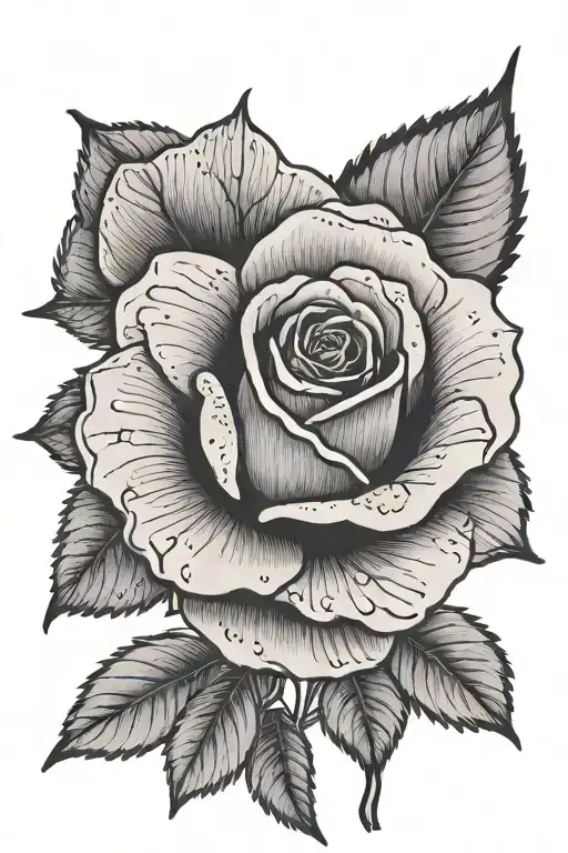 Small Rose With Ella In The Stem