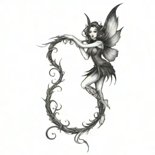 Dark Fairy Surrounded