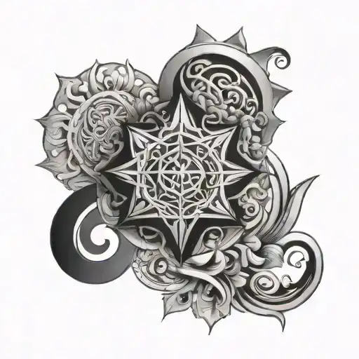 The Eightfold Path Symbol