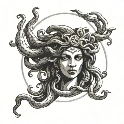 Black Medusa Greek Mythology