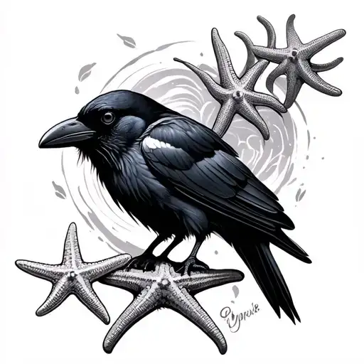 Crow And Starfish