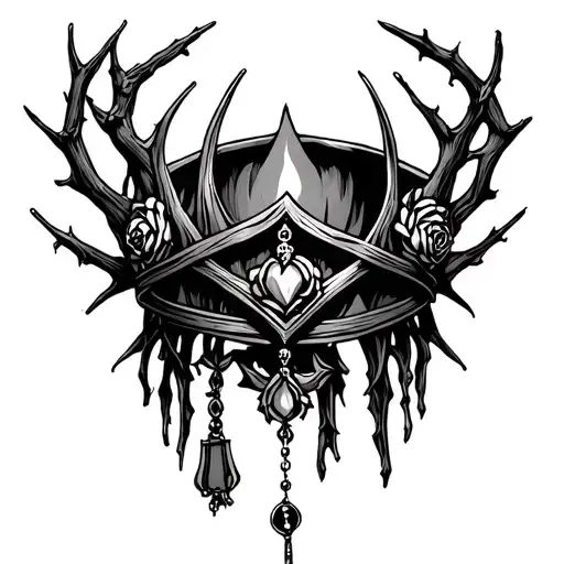 Thorn Crown With Rosary