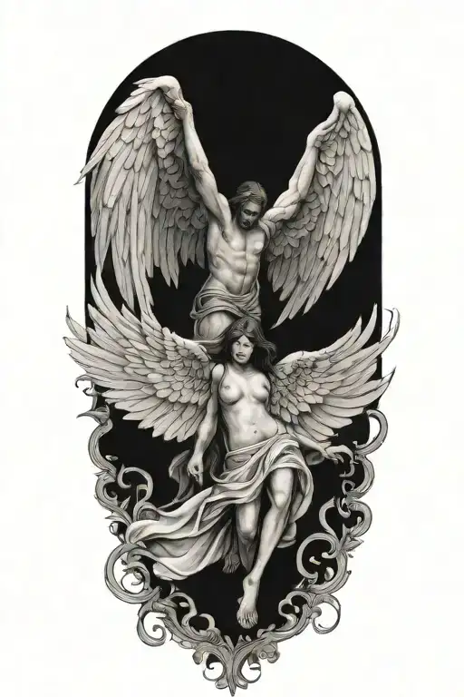 Fallen Angel Reaching