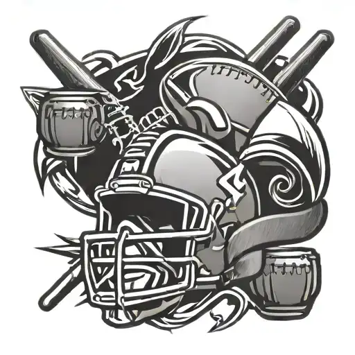 Slots Raiders Football Logo