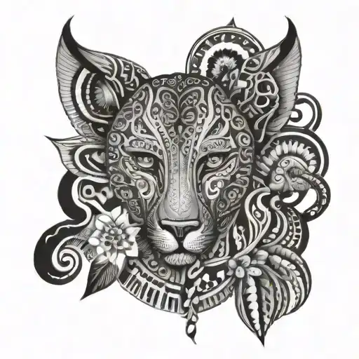 African Tribal Meets Australian Aboriginal Nature Inspired