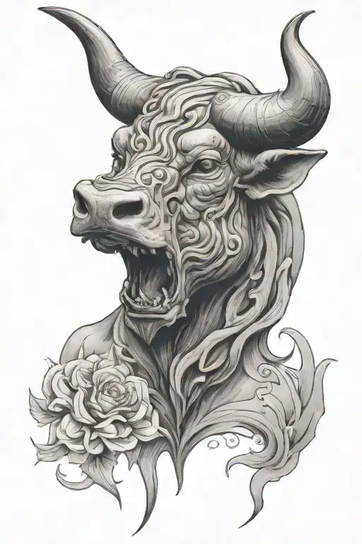 Tarus Bull Head Emerging