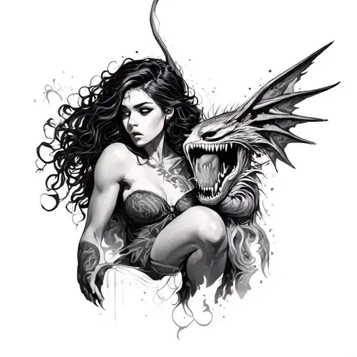 Hot Girl Overcoming Demons