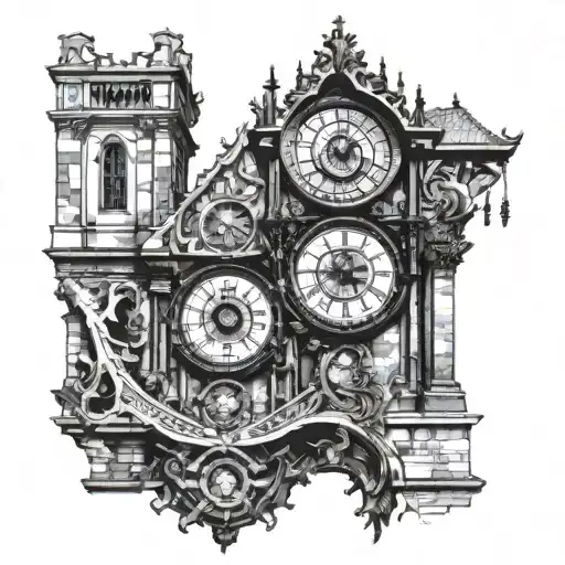 Cyber Sigilism Prague Astronomical Clock