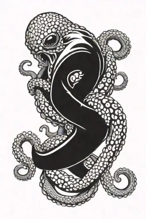Octopus Brazilian Jiu Jitsu Fighter Grappling
