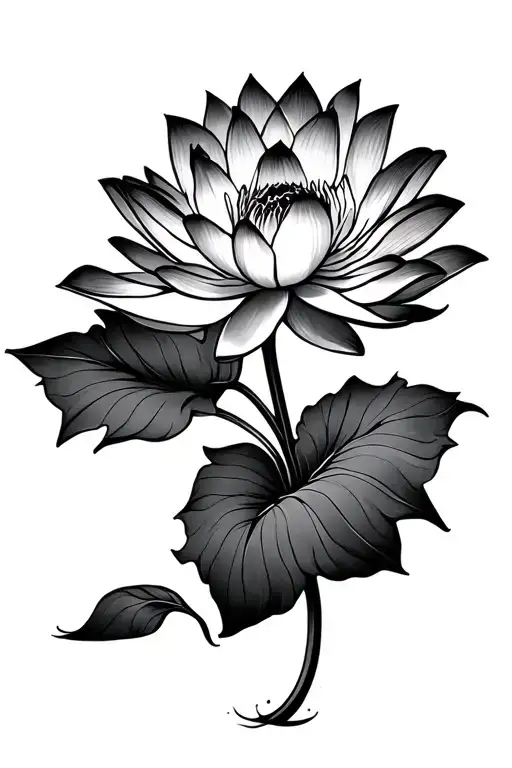 Name With Lotus Flower