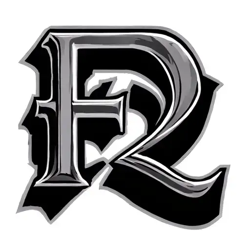 Roman Number 22 Incorporate And The Letter F