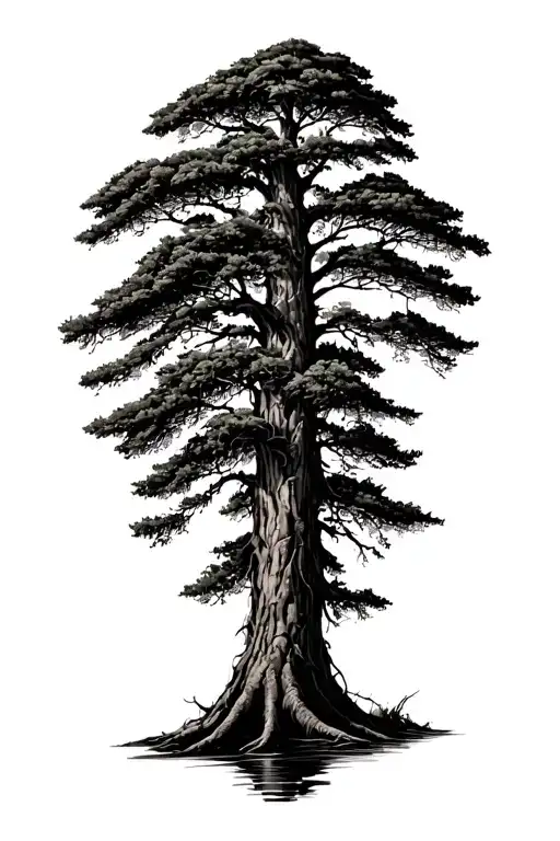 Louisiana Swamp Cypress Tree