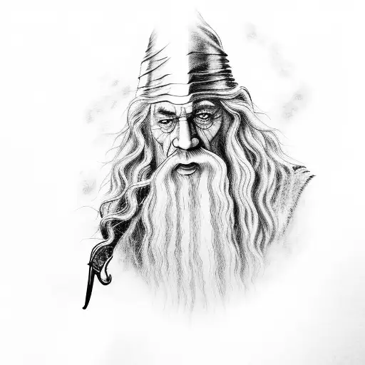 Gandalf With A Gun