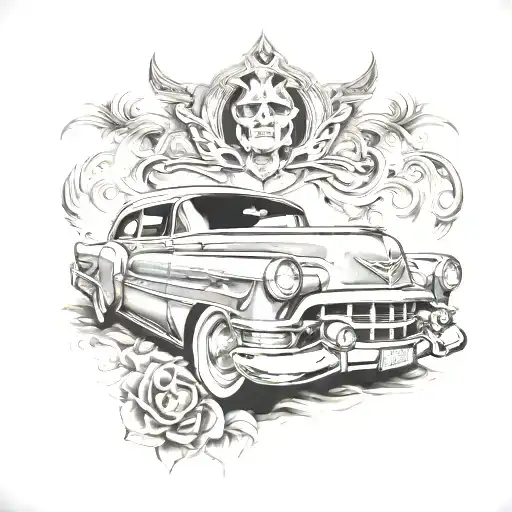 1954 Cadillac Lowrider Car